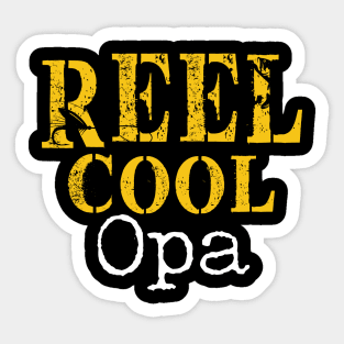 Fishing Opa Sticker